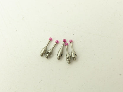 Renishaw A/5000-7807 M2 CMM Touch Probe Ruby Ball 2mm Stylus 10mm Lot of 5