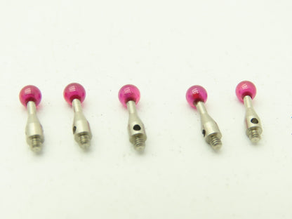 Renishaw A/5000-4154 CMM Touch Probe Ruby Ball 4mm Stylus 10mm Long Lot of 5