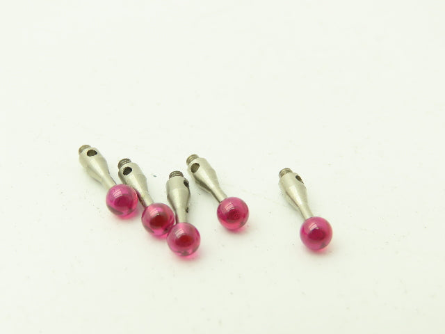 Renishaw A/5000-4154 CMM Touch Probe Ruby Ball 4mm Stylus 10mm Long Lot of 5