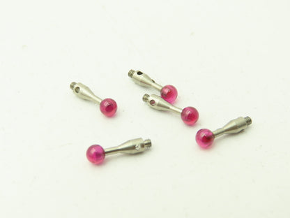 Renishaw A/5000-4154 CMM Touch Probe Ruby Ball 4mm Stylus 10mm Long Lot of 5