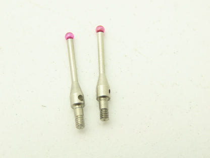 Renishaw A-5000-3609 CMM C2 Touch Probe Ruby Ball 2mm Stylus 16.3mm L Lot of 2