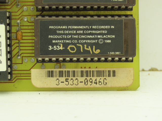 Cincinnati Milacron 3-533-0946G Acramatic Circuit Board