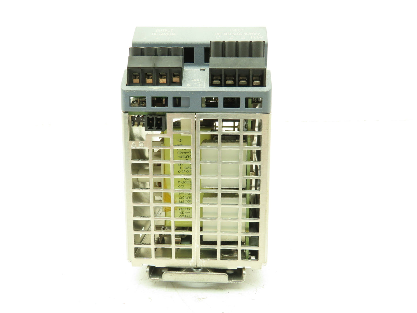 Siemens 6EP1 436-3BA10 DIN Rail Power Supply 24V/20A DC Output 400-500V 3PH