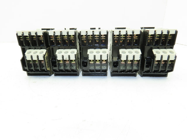 Fuji 4NR0AE Motor Starter Contactor Overload 600V 0.48-0.72A 3 Ph Lot of 5