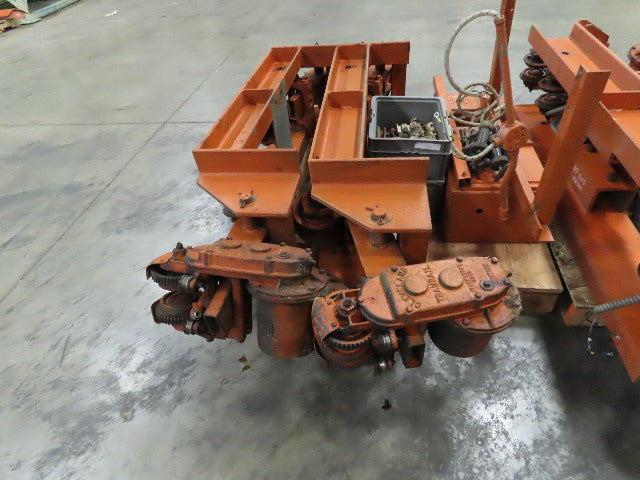Cleveland Tramrail 1 Ton Underhung Bridge Crane 45' Span Hevi-Lift Cable Hoist
