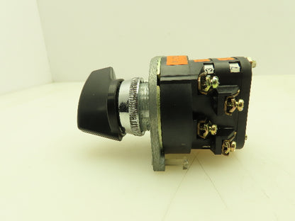 Fuji F-1M3205H1B Rotary Selector Switch 3 Position 600V 10A Commutator