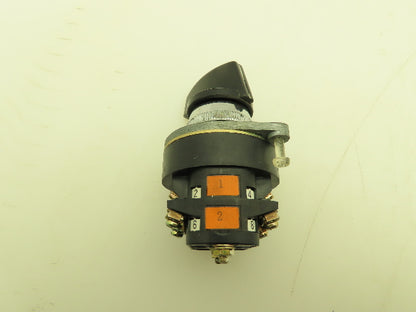 Fuji F-1M3205H1B Rotary Selector Switch 3 Position 600V 10A Commutator
