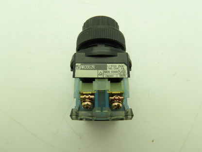 Fuji AR30S2R Combination Push Button Selector Switch NO Contacts Lot of 4
