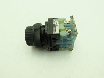 Fuji AR30S2R Combination Push Button Selector Switch NO Contacts Lot of 4