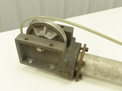 Toloma CC20SK45.00 Double Acting Pneumatic Cable Cylinder 2" Bore 45" Stroke