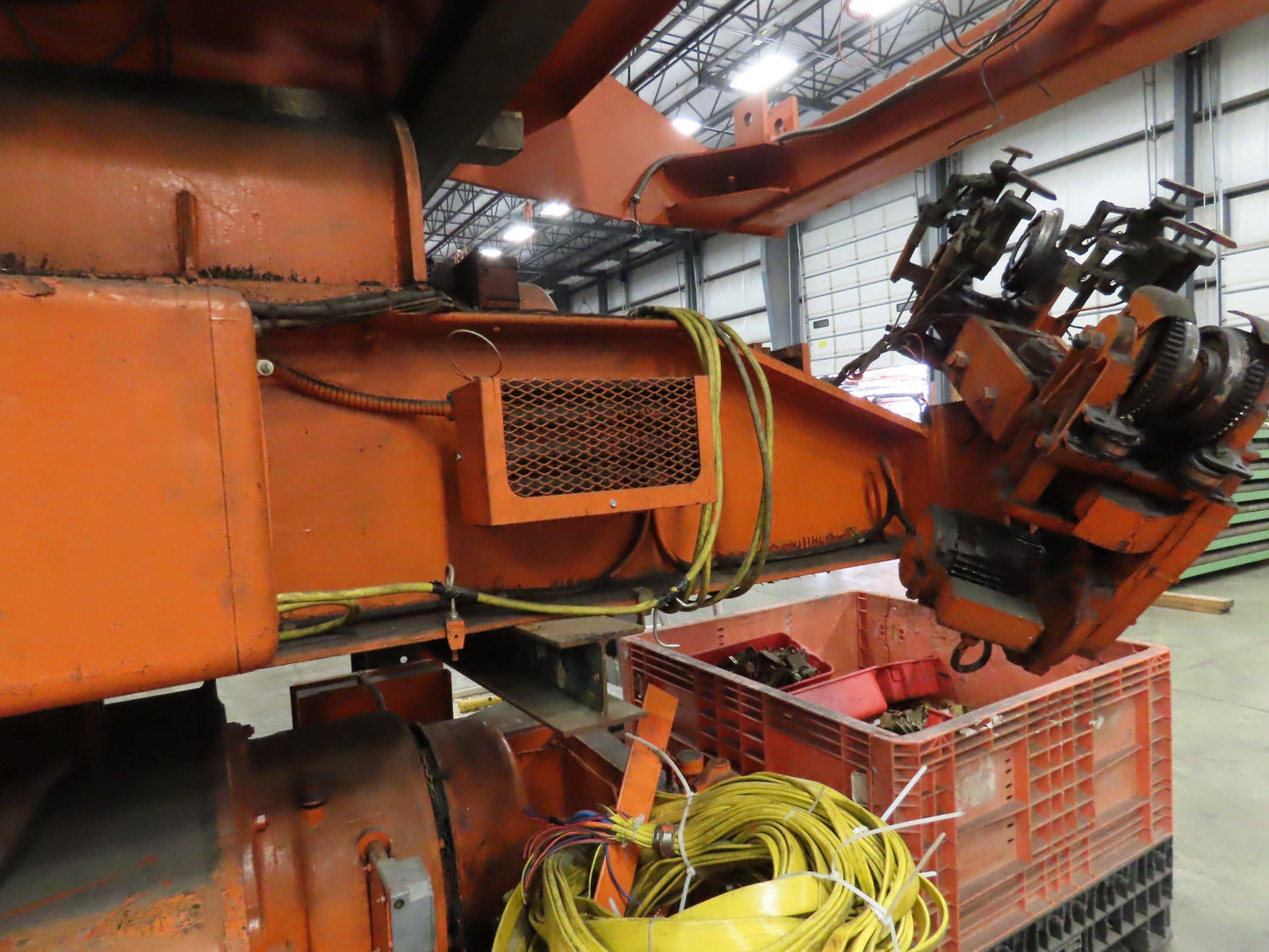 Cleveland Tramrail 15 Ton Double Girder Under Hung Bridge Crane 44' 10" Span