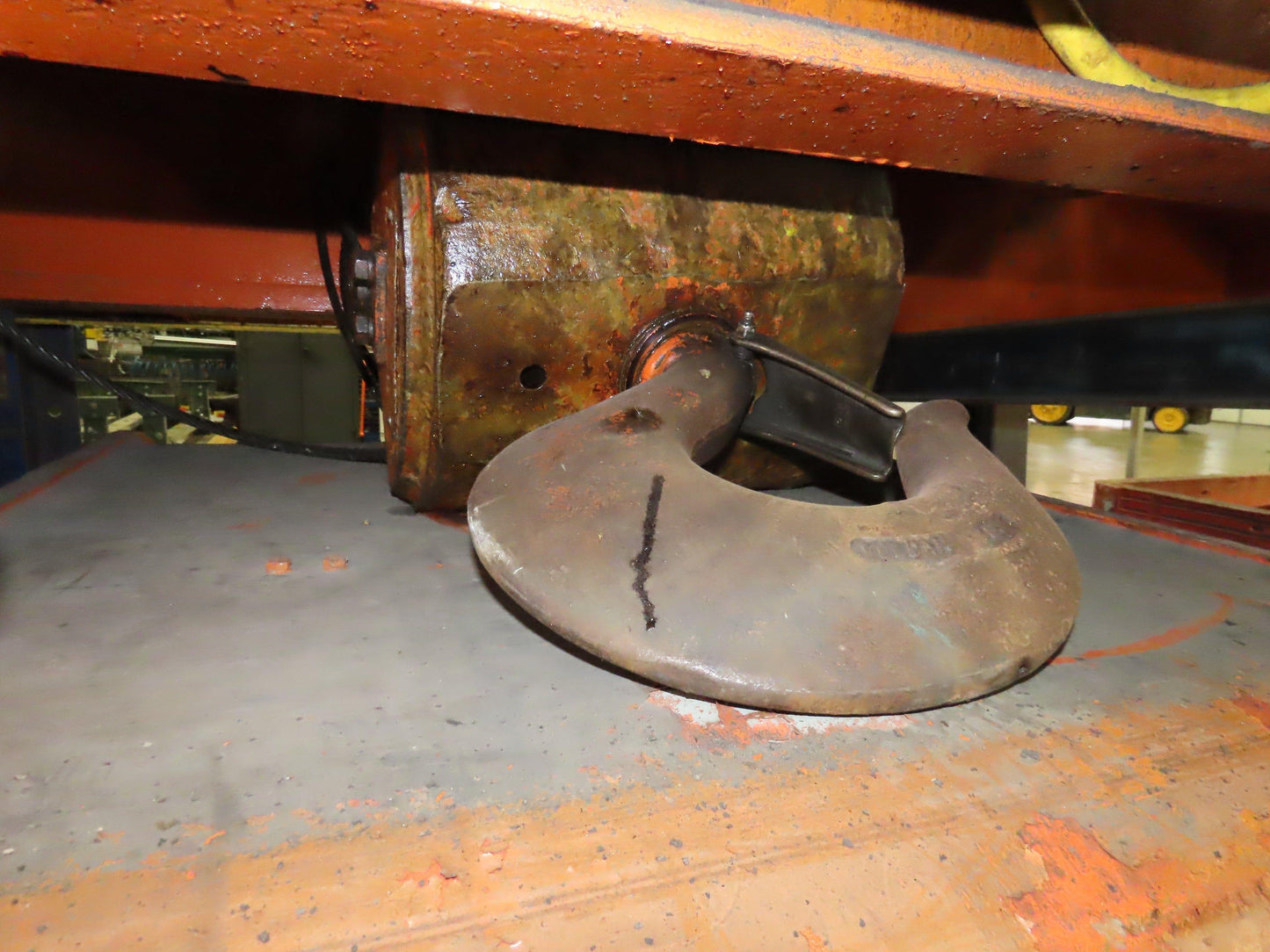 Cleveland Tramrail 15 Ton Double Girder Under Hung Bridge Crane 44' 10" Span