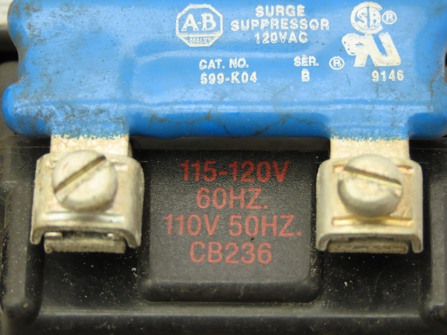 Allen Bradley 509-AOD Motor Starter Contactor 5Hp 3Ph 600V 18A Series B Lot of 3