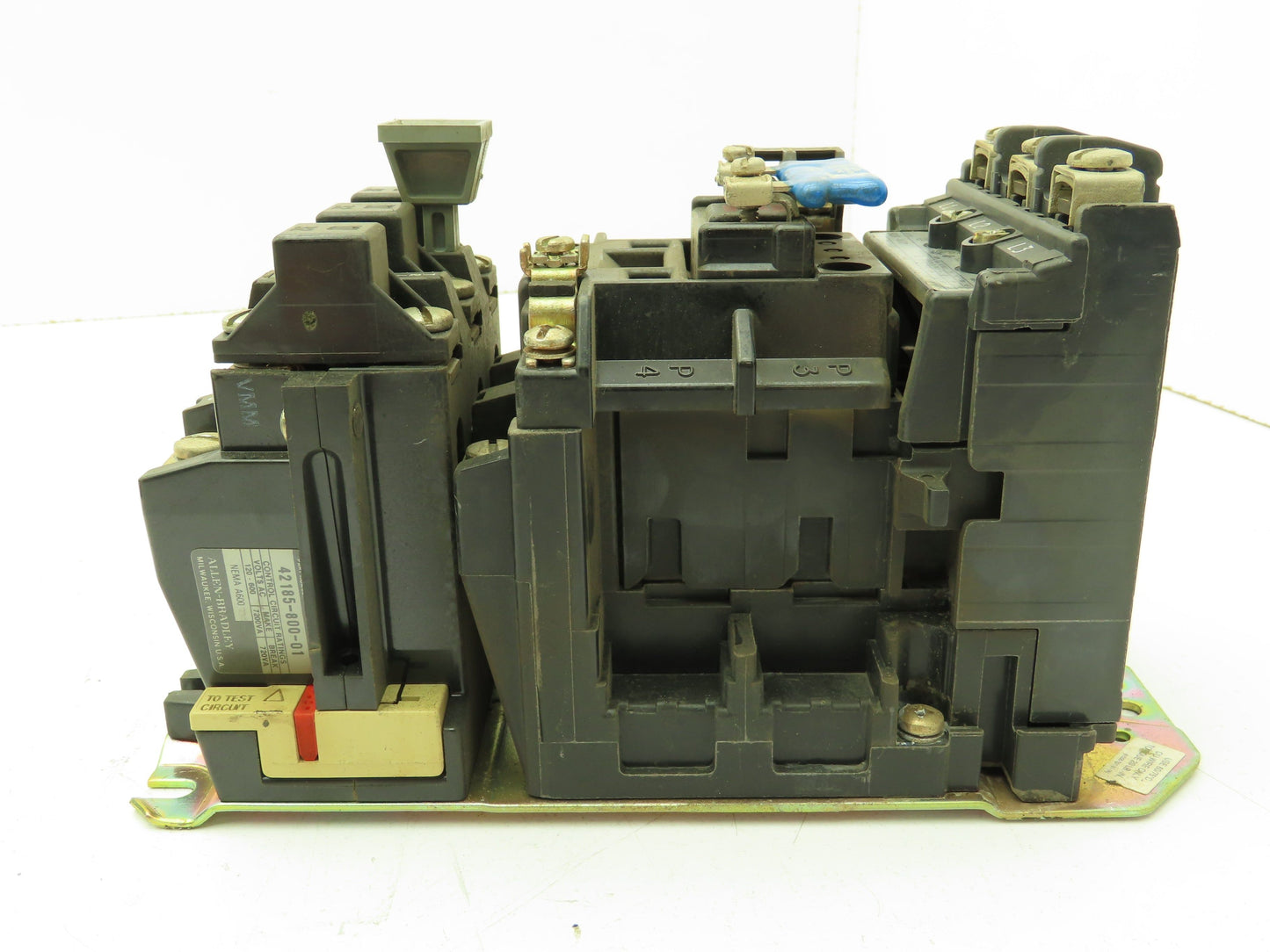 Allen Bradley 509-AOD Motor Starter Contactor 5Hp 3Ph 600V 18A Series B Lot of 3