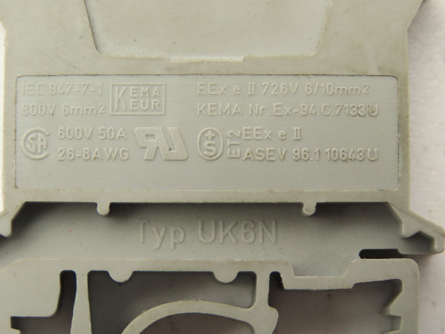 ILME 6x7x3" Wireway Enclosure Junction Box Terminal Block DIN Rail  Lot of 4