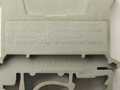 ILME 6x7x3" Wireway Enclosure Junction Box Terminal Block DIN Rail  Lot of 4