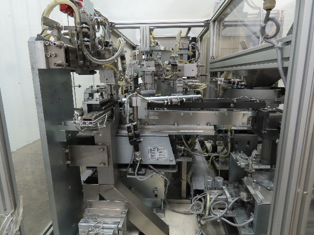 Zen Well Ordered Vibratory Hopper Feeder Pneumatic Automated O-Ring Insertion