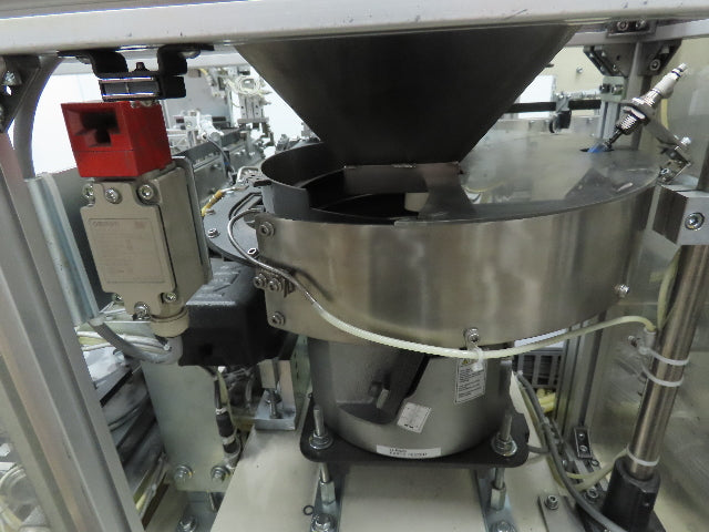 Zen Well Ordered Vibratory Hopper Feeder Pneumatic Automated O-Ring Insertion