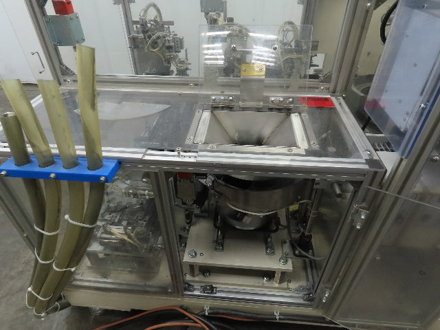 Zen Well Ordered Vibratory Hopper Feeder Pneumatic Automated O-Ring Insertion
