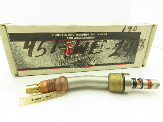 Tweco Robotics QTRW66-22 Welding Conductor Tube 22° Water Cooled 600A