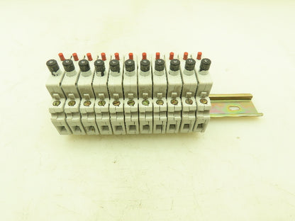 Allen Bradley 1492-GH150 Mini Circuit Breaker 15A 125V Ser A Style GH Lot of 11