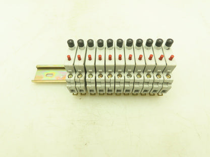 Allen Bradley 1492-GH150 Mini Circuit Breaker 15A 125V Ser A Style GH Lot of 11