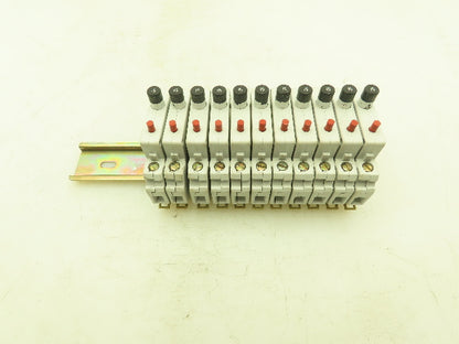 Allen Bradley 1492-GH150 Mini Circuit Breaker 15A 125V Ser A Style GH Lot of 11