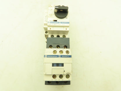 Square D Telemecanique Manual Motor Starter Contactor 3Ph 4A 690V 120V Coil