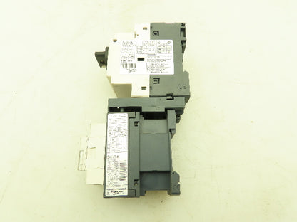 Square D Telemecanique Manual Motor Starter Contactor 3Ph 4A 690V 120V Coil