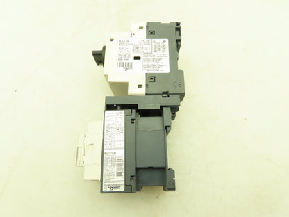 Square D Telemecanique Manual Motor Starter Contactor 3Ph 4A 690V 120V Coil