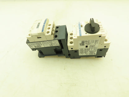 Square D Telemecanique Manual Motor Starter Contactor 3Ph 4A 690V 120V Coil