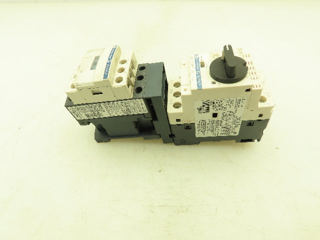 Square D Telemecanique Manual Motor Starter Contactor 3Ph 4A 690V 120V Coil