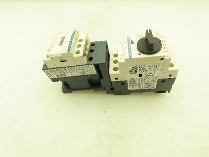 Square D Telemecanique Manual Motor Starter Contactor 3Ph 4A 690V 120V Coil