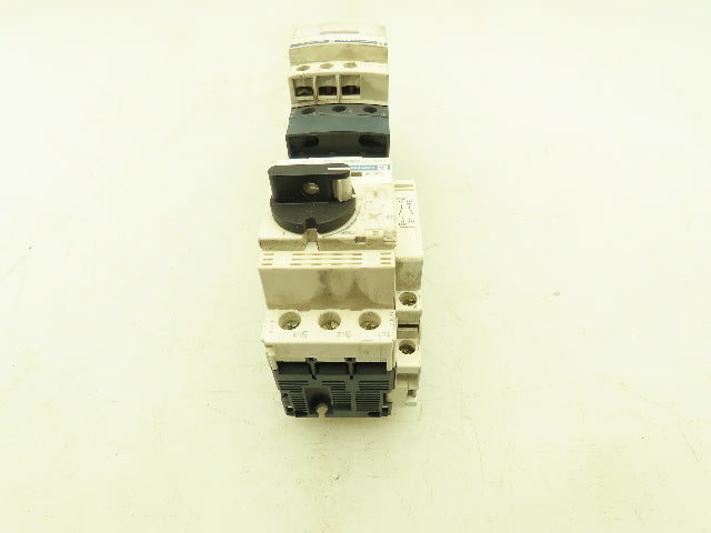 Square D Telemecanique Manual Motor Starter Contactor 3Ph 4A 690V 120V Coil