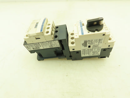 Square D Telemecanique Manual Motor Starter Contactor 3Ph 2.5A 690V 120V Coil