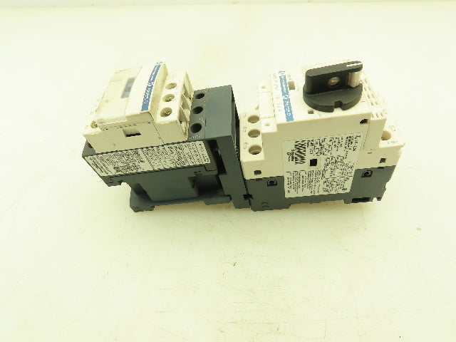 Square D Telemecanique Manual Motor Starter Contactor 3Ph 2.5A 690V 120V Coil