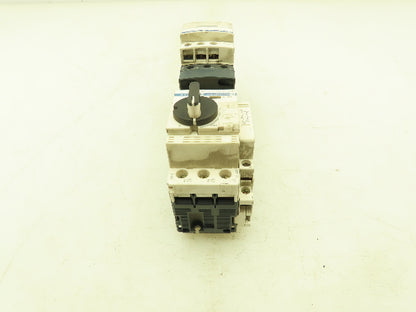 Square D Telemecanique Manual Motor Starter Contactor 3Ph 2.5A 690V 120V Coil