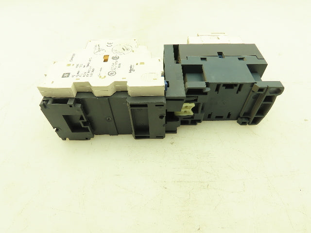 Square D Telemecanique Manual Motor Starter Contactor 3Ph 2.5A 690V 120V Coil