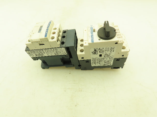 Square D Telemecanique Manual Motor Starter Contactor 3Ph 6.3 A 690V 120V Coil