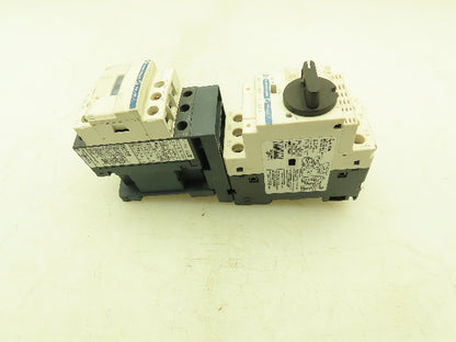 Square D Telemecanique Manual Motor Starter Contactor 3Ph 6.3 A 690V 120V Coil