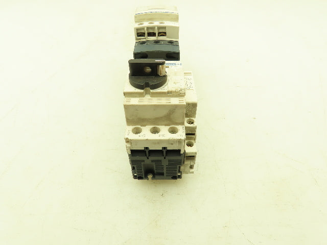 Square D Telemecanique Manual Motor Starter Contactor 3Ph 6.3 A 690V 120V Coil