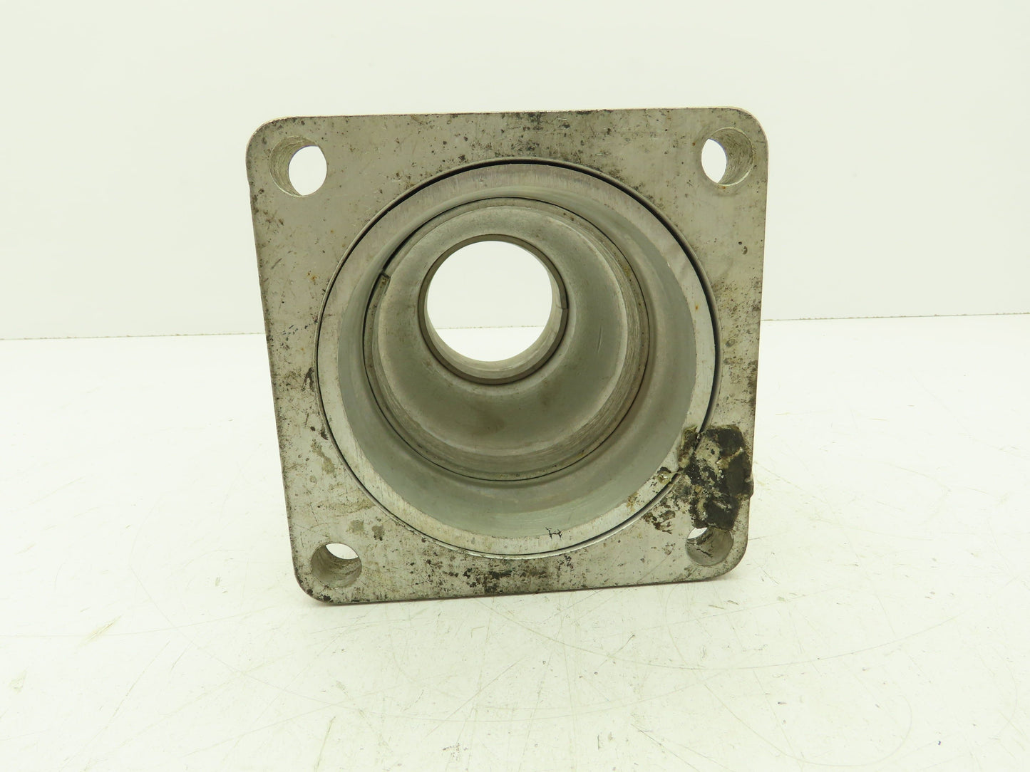 Flowline 4"x 3" SCH 40 Aluminum Sq Flange Reducer Fitting