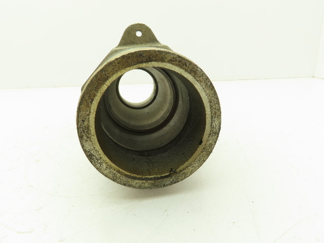 Flowline 3x2.5" SCH-40S Aluminum Butt Weld Reducer 3" Cam Lock x 2-1/2" Flange