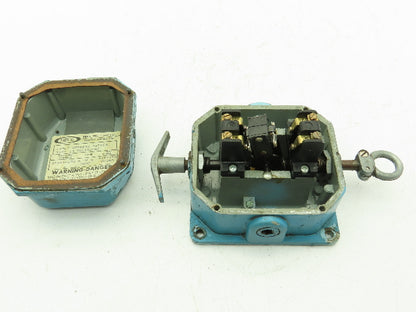Rees 04944-000 Rope/Cable Operated Switch NO/NC Contacts R/L Hand 15Lb 250V Max