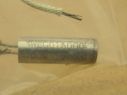 Ogden MWEG01A001 High Density Heating Element Cartridge 100W 120V 1" L .375 OD