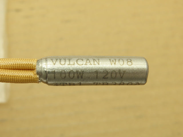 Vulcan F06/0100/072006 Swaged Cartridge Heater Element 100W 120V Lot of 2