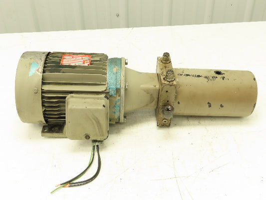 Leroy Somer 22GV4DQ Hydraulic Pump Motor 2HP 1700 RPM 230/460V 3PH 2.5L