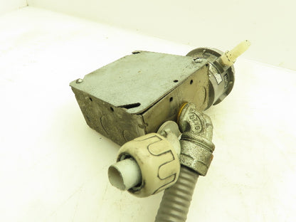 BEC Controls R72-B1-AV-218 Air Pressure Proving Switch Assembly .15-1.25" WC