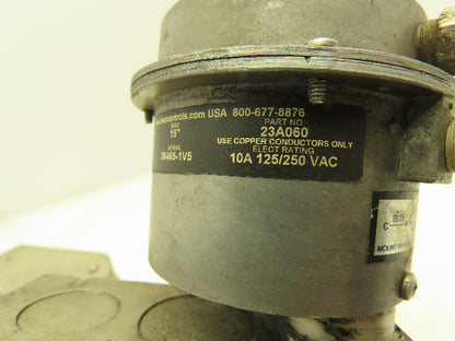BEC Controls R72-B1-AV-218 Air Pressure Proving Switch Assembly .15-1.25" WC