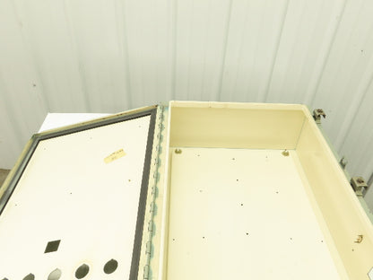 Hoffman A302008LP Electrical Enclosure Control Panel 30X20X8" Back Panel